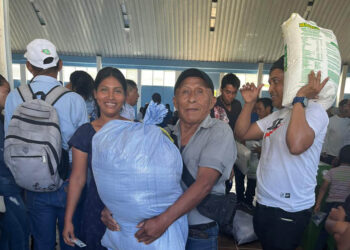 Alimentos llegan en tiempo a las mesas de familias necesitadas