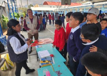 Concientizan a 200 estudiantes de San Marcos en gestión sostenible del agua