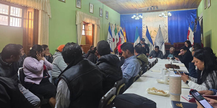 Mesa Interinstitucional MAGA seguimiento a compromisos con pueblos indígenas