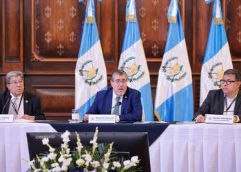 El presidente, Bernardo Arévalo lideró la reunión del pasado viernes 27 de mayo.