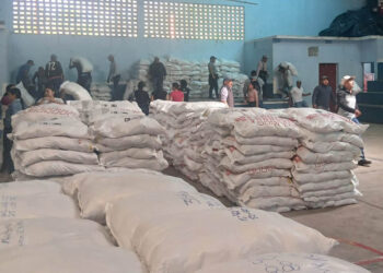 Raciones alimentarias apoyan a familias vulnerables de Jalapa