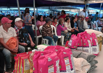 Raciones alimentarias llegan a familias de Los Amates