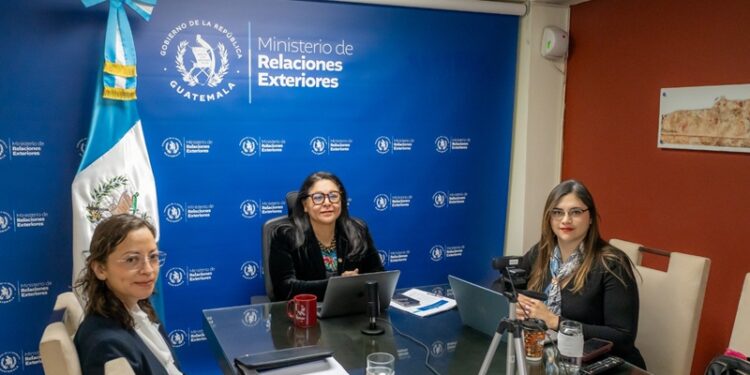 Vicecanciller Bolaños Pérez defiende participación política de las mujeres en foro internacional de democracia