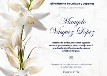 Lamentamos profundamente el sensible fallecimiento de Maugdo Vásquez López