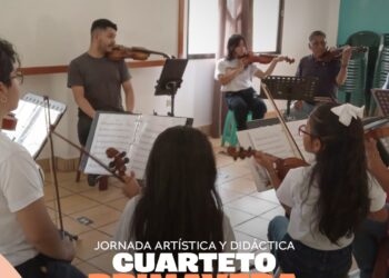 Música y formación con el Cuarteto Primavera en Sacatepéquez