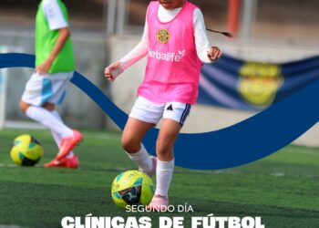 Clínicas de fútbol femenino organizadas por el Club América de México