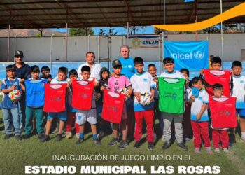 ¡El Estadio Municipal Las Rosas, en Salamá, se vistió de fiesta con la inauguración de JuegoLimpio!