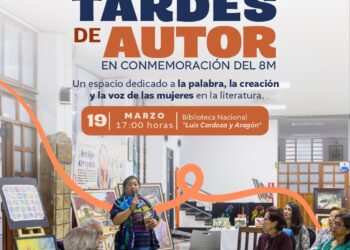 Tardes de Autor en conmemoración del 8M