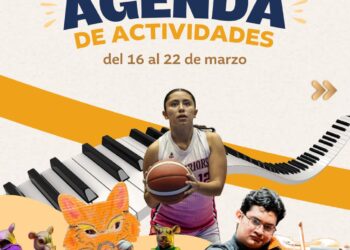 Agenda de actividades del 16 al 22 de marzo