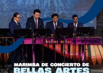 Marchas fúnebres resuenan en Santo Domingo con la Marimba de Bellas Artes