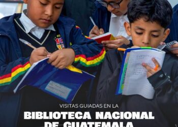 Estudiantes conocieron a fondo la Biblioteca Nacional de Guatemala “Luis Cardoza y Aragón”