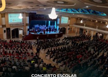 Concierto escolar que el Coro Nacional de Guatemala