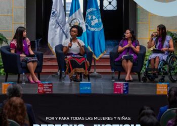Acto “Por y para todas las mujeres y niñas: Derecho, justicia y acción”