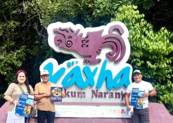 Guardaparques de Yaxhá capacitados para prevenir el Gusano Barrenador