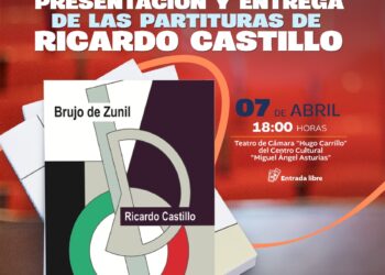 Presentación y entrega de las partituras del maestro quetzalteco Ricardo Castillo