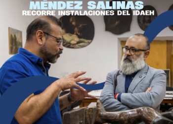 El ministro Luis Méndez Salinas realizó un recorrido por las instalaciones del IDAEH