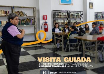 Te invitamos a participar en la visita guiada en la Biblioteca Nacional “Luis Cardoza y Aragón”
