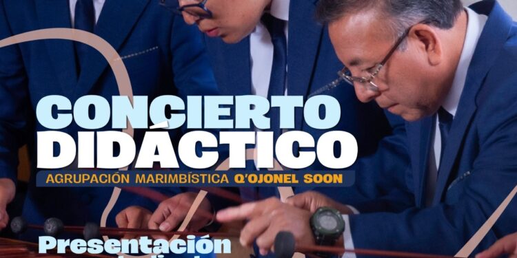 Q’ojonel Soon presentara su Concierto Didáctico para estudiantes