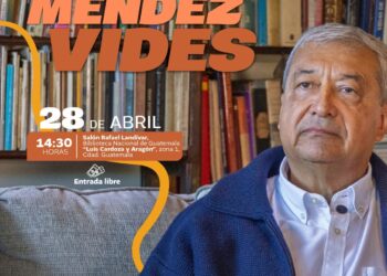 Acompáñanos a un conversatorio con el escritor antigüeño Adolfo Méndez Vides