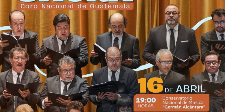 El Coro Nacional de Guatemala te invita a presenciar el concierto de Temporada Sacra