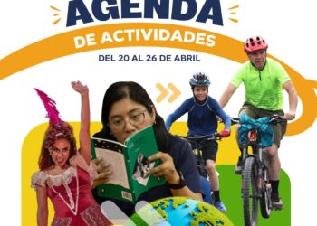 Agenda de actividades del 20 al 26 de abril