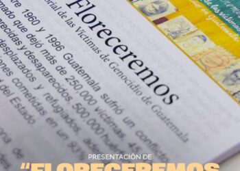 La obra “Floreceremos: memorial de las víctimas del genocidio en Guatemala”