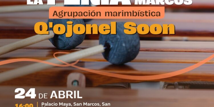 La agrupación marimbística Q’ojonel Soon viaja a la tierra de los leones para su feria titular