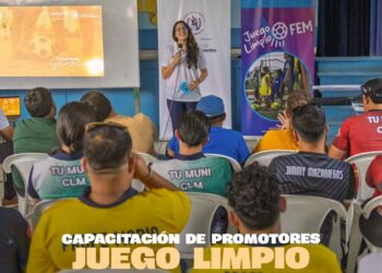 Promotores deportivos departamentales participaron en la capacitación de Juego Limpio