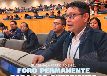 El Viceministro de Interculturalidad, Santos Alvarado, participó en el Foro Permanente para las Cuestiones Indígenas de la ONU