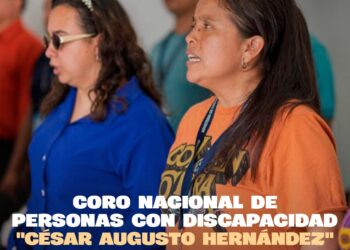 El Coro Nacional de Personas con Discapacidad “César Augusto Hernández” realizó una jornada de ensayo en su nueva sede