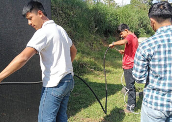 Estudiantes de la EFA Cobán desarrollan sistema de riego automatizado para orquídeas