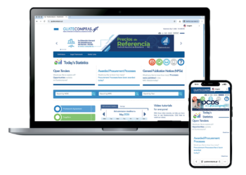 El portal Guatecompras ahora puede ser consultado en idioma inglés