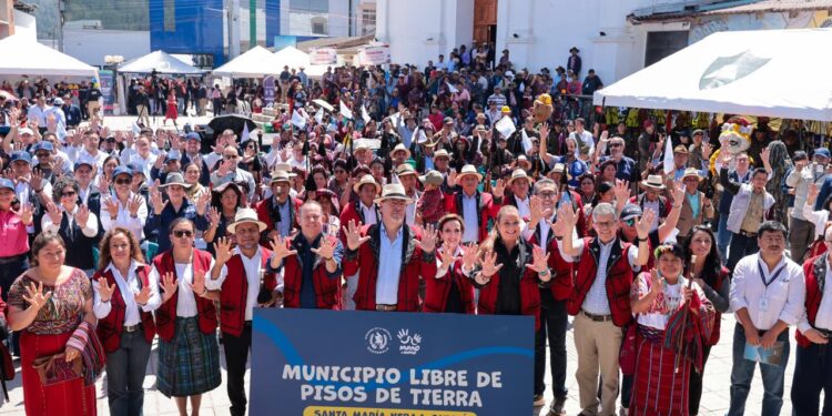 Integrantes del gabinete del Gobierno de Guatemala lideraron la actividad en Nebaj, Quiché.