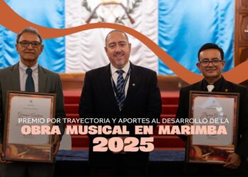 Premio por Trayectoria y Aportes al Desarrollo de la Obra Musical en Marimba edición 2025