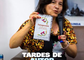 La escritora guatemalteca Brenda Solís-Fong participó este jueves en las “Tardes de Autor”