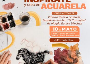 Inspírate y crea en acuarela en el MUNAG