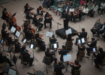 Orquesta Sinfónica Regional de Occidente presentó la “Sinfonía del Nuevo Mundo” en el Palacio Nacional
