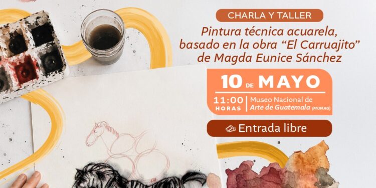 Charla y taller pintura técnica acuarela
