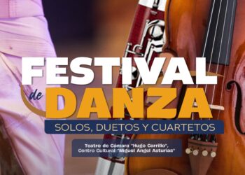 Festival de danza, solos, duetos y cuartetos