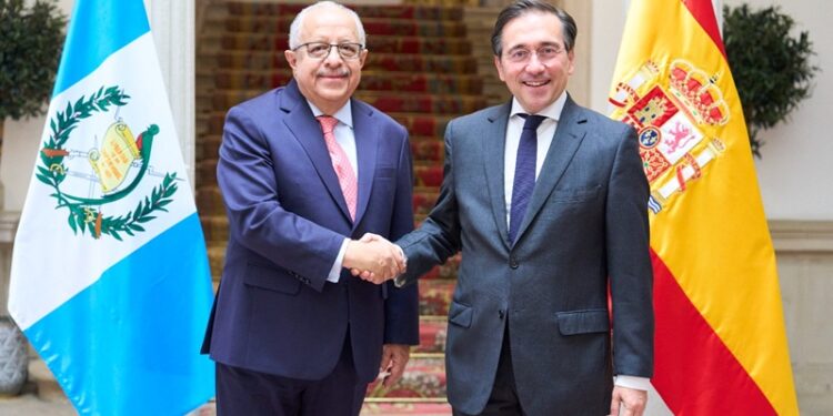 Guatemala y España reafirman su relación bilateral basada en el diálogo permanente, la amistad y los intereses compartidos