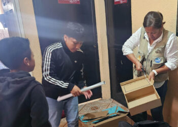 Jóvenes de Almolonga aprenden a conservar plantas medicinales