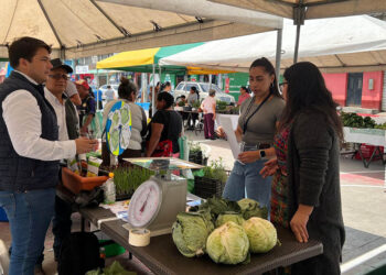 Semillas de aprendizaje y producción en feria agrícola en Sacatepéquez