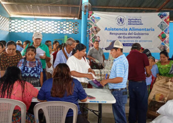 Entregan raciones alimentarias a más de tres mil familias