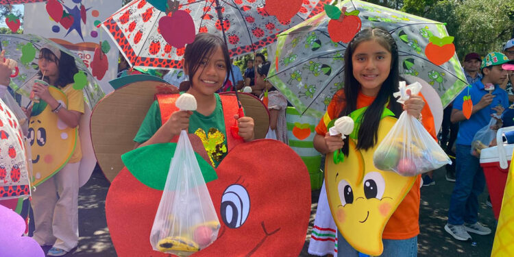Fomentan hábitos alimenticios saludables en escolares de Chimaltenango