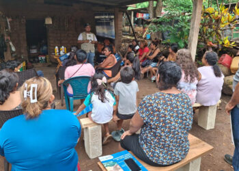 Comunitarios de Santa Rosa aprenden cómo enfrentar al Gusano Barrenador