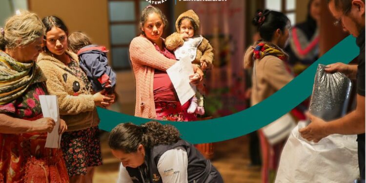 Entrega de alimentos a más de 5 mil familias entre enero y mayo del 2026
