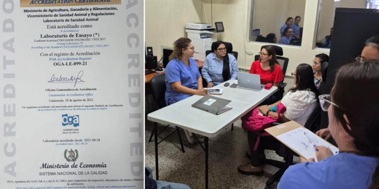 Laboratorio de Sanidad Animal mantiene acreditación ISO