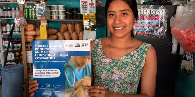 Fortalecen red de vigilancia del Gusano Barrenador con establecimientos pecuarios
