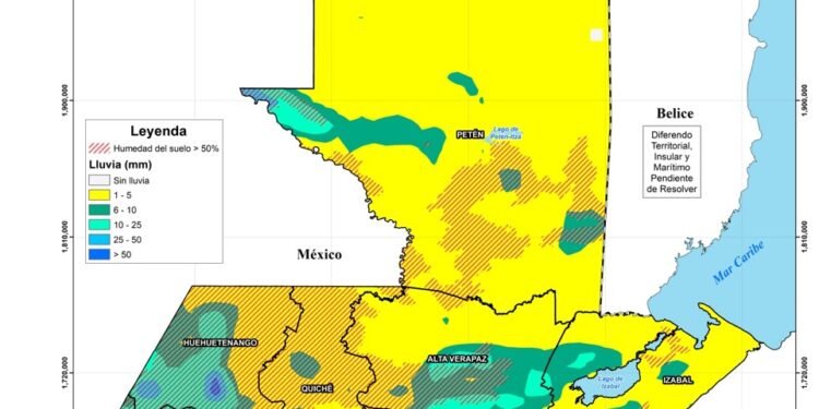 Reporte agrometereológico del martes 9 de junio 2026