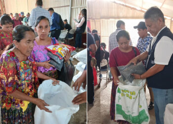 Más de 14 mil familias reciben apoyo alimentario en Alta Verapaz y Retalhuleu